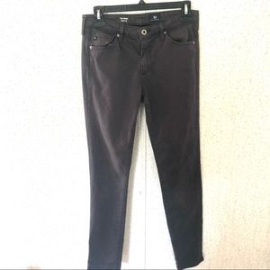 AG Adriano Goldschmied The Prima Cigarette Leg Skinny Jeans Gray Size 27R